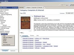 Categories Tab and Category Search Result