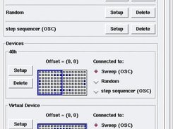 serial-pyio's main window / Running 16x8 application on 40h