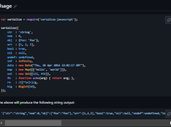 Serialize JavaScript Screenshot 1