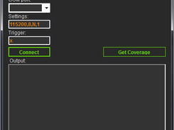 Main program window