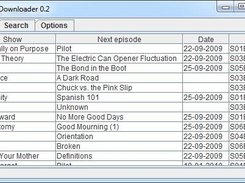Main screen