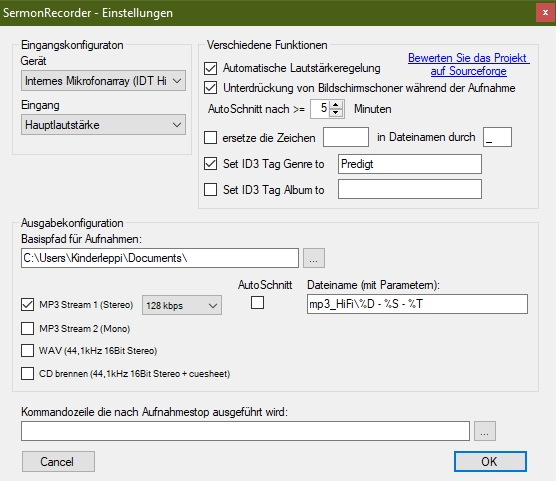 Sermonrecorder Download Sourceforge Net