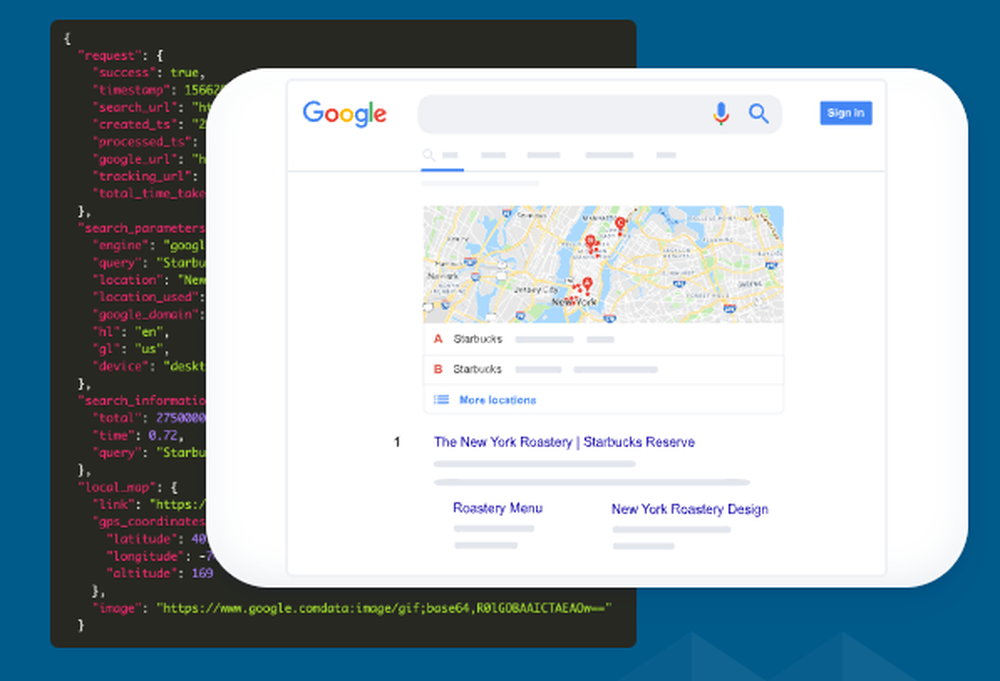 serpstack Screenshot 1