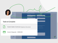 Get signed event contracts and payments back 90% faster with a convenient digital experience.