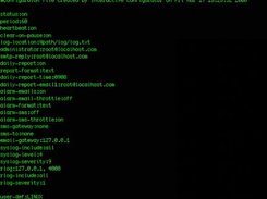 Example serverM master configuration file
