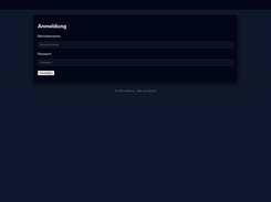 Webinterface - Login