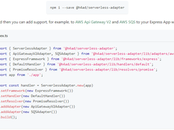 Serverless Adapter Screenshot 1