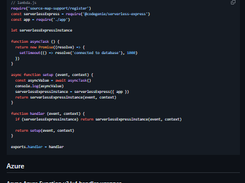 serverless-express Screenshot 1