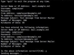 Server Mailer Screenshot
