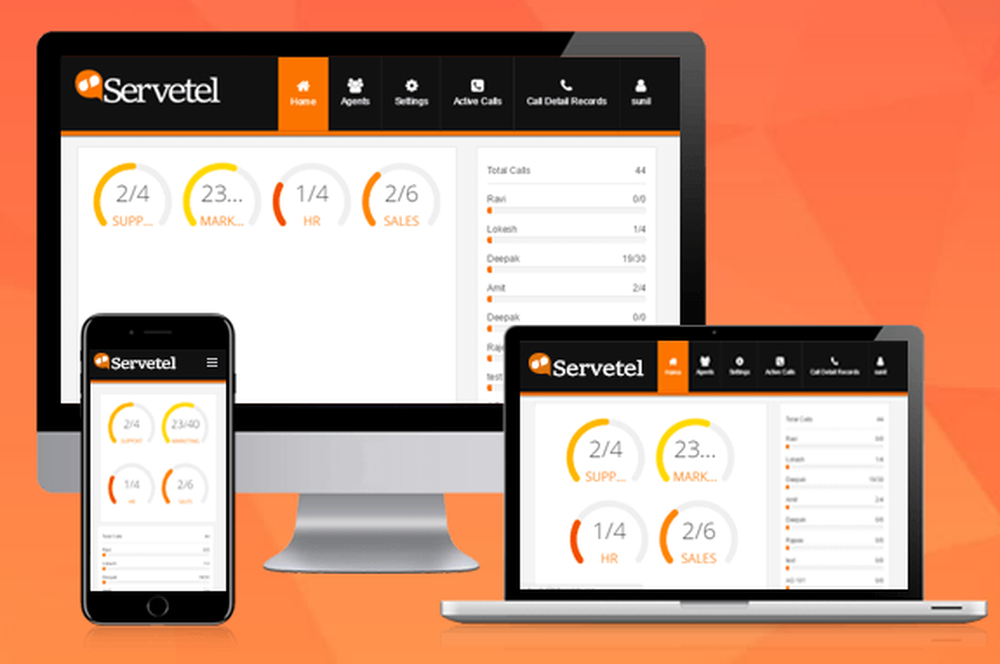 Servetel Screenshot 1