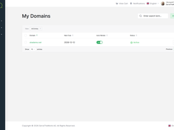 ServeTheWorld Domain Manager