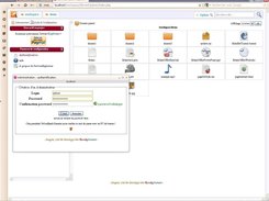 création compte admin