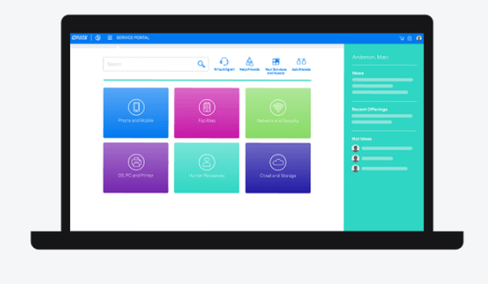 OpenText Service Management Automation X Screenshot 1