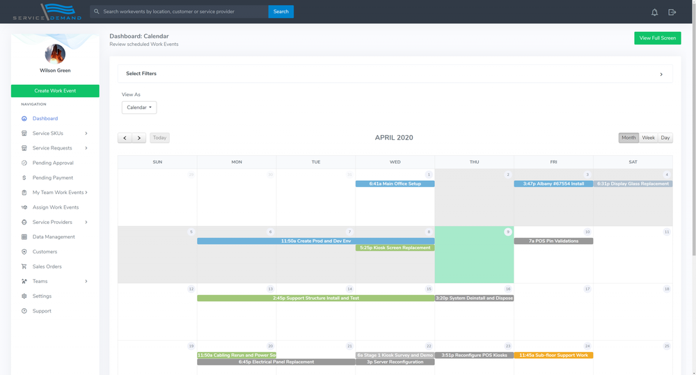 ServiceDemand Screenshot 1