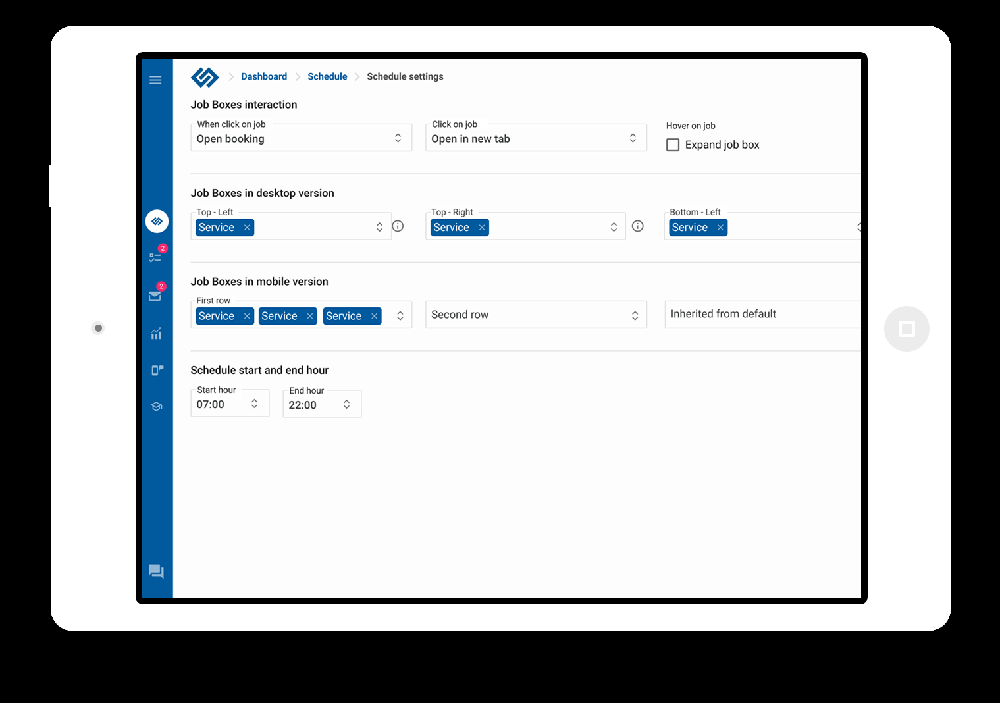 ServiceOS Screenshot 1