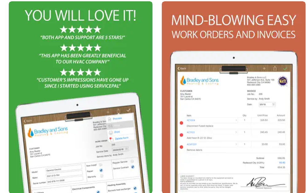 ServicePal Screenshot 1