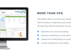 servicePath CPQ Screenshot 1