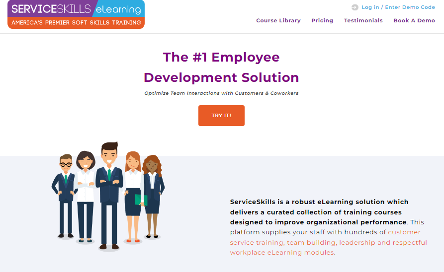 ServiceSkills Screenshot 1
