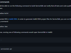 ServiceTalk Screenshot 1