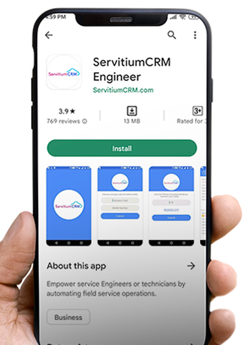 ServitiumCRM Screenshot 1