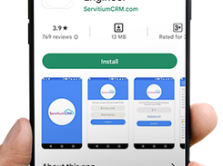 ServitiumCRM Screenshot 1