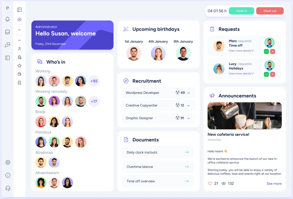 Sesame HR Screenshot 1