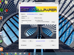 Set Wallpaper while running