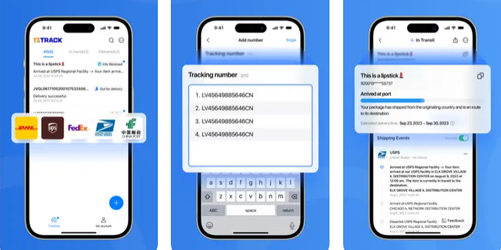 17TRACK Screenshot 1