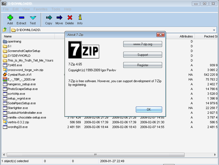 7 Zip For Windows Free