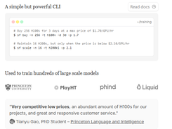 SF Compute Screenshot 2