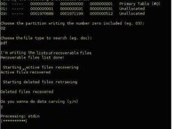mmls output and the others operations