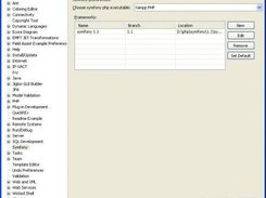 Symfony configuration page