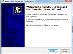 SFML Simple and Fast Installer Screenshot 1