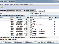 SFTP4TC running in Total Commander