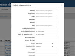 Cadastro Pessoa Física