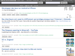 Browsing links