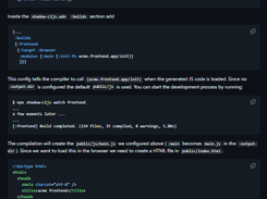 shadow-cljs Screenshot 1