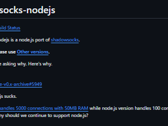 Shadowsocks-Nodejs Screenshot 1