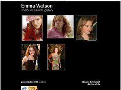 Result of running shalbum on a dir full of Emma Watson pics