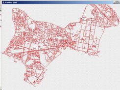 Roads shown by MyViewer