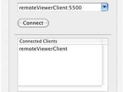 OS X: "Clients" tab, connect/disconnect remote hosts