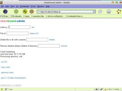 admin screen