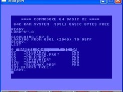 Startup Screen and a directory listing