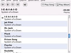 SharpMusic 0.1 main window
