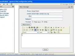 New message screen in HTML mode - v0.10b - 11/08/2004