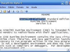 SharpWrite Alpha 4