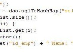 Returning a HashMap from a SQL Query