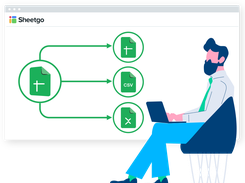 Create custom workflows to collect, manage and share data — all from a spreadsheet.