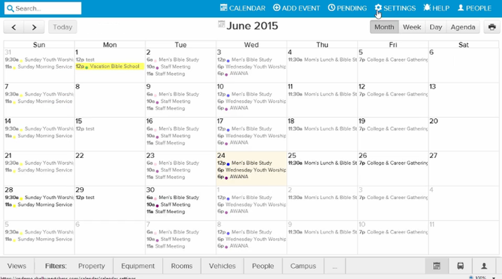 ShelbyNext Membership-Calendar