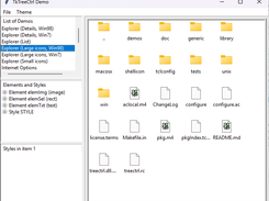 Use shellicon in conjunction with tktreectrl
